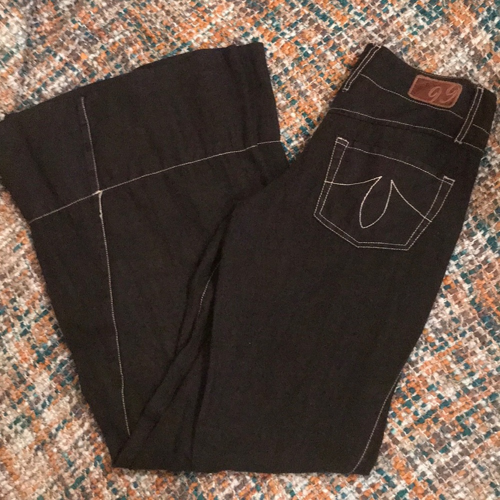 Vintage linen Anthro Pants